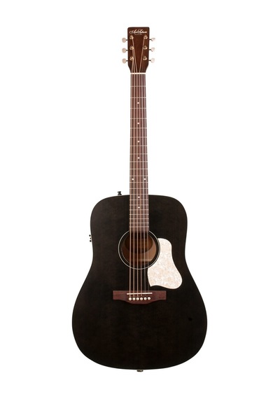 Art &amp Lutherie Americana Presys Iı Elektro Akustik Gitar Faded Black