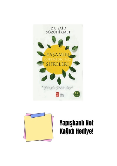 Yaşamın Göremediğimiz Şifreleri + Yapışkanlı Not Kağıdı