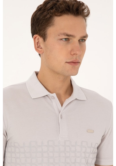U.S. Polo Assn. U.s. Polo Assn. Erkek Taş Tişört 50324789-vr049 Taş Rengi