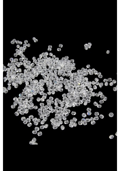 Şeffaf 4 - 5 Mm Karışık Akrilik Boncuk Aksesuar Takı Malzeme 25 Gr