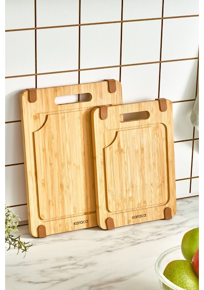 Karaca  Roy Bamboo 2'li Pro Kesme Tahtası