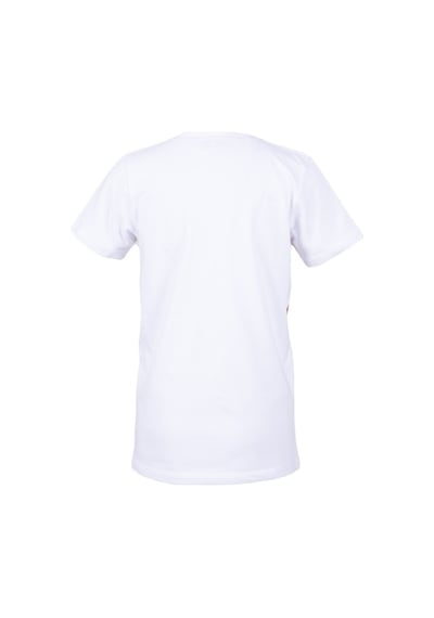 Brz Kids Baskılı Erkek Çocuk T-Shirt Beyaz