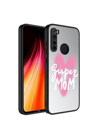 Xiaomi Redmi Note 8 Kılıf Aynalı Desenli Kamera Korumalı Parlak Zore Mirror Kılıf