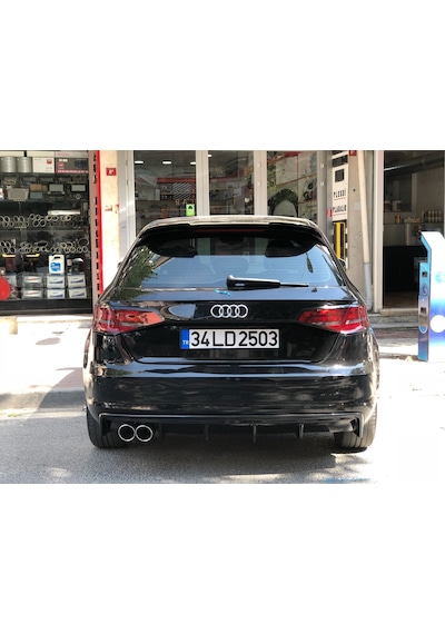 Egzoz Ucu Çift Çıkış 16cm 80 Lik