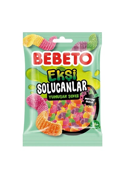 Sour Worms 80 Gr. Jelly 12'li Paket