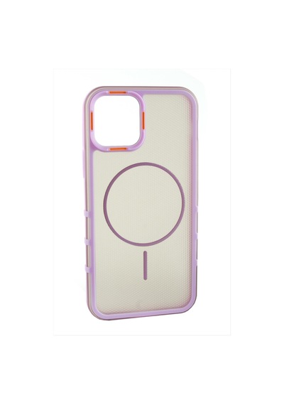 Apple iPhone Uyumlu  15 Pro Magsaff Kapak Kılıf Lila