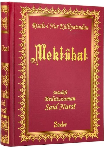 Risale-i Nur Külliyatından Mektubat Rahle Boy - Vinlex - Orj...