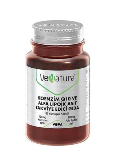 Venatura Koenzim Q10 Ve Alfa Lipoik Asit 60   Kapsül