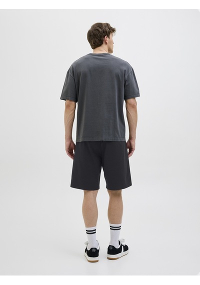 Jack & Jones Jack Jones Beli Lastikli Günlük Erkek Şort 12268452 Siyah