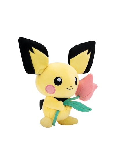 Pokemon Pelüş Figür 20 Cm Bahar Serisi Pkw3666 - Pichu Çok Renkli