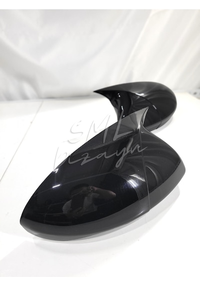 Renault Clio 5 2019-2022 Batman-Yarasa Ayna Kapağı (Plastik)