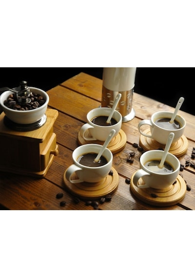 Yamaç Home Bambu Frappe Kahve Kültürü Seti