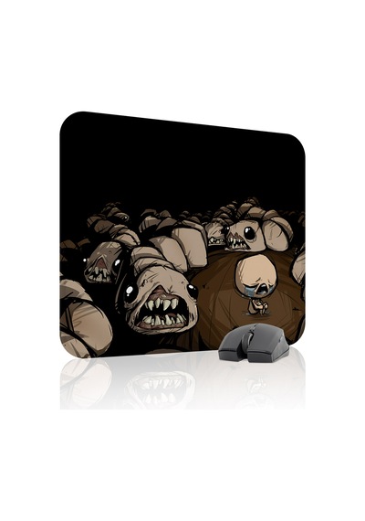 Binding Of Isacc Kaymaz Dikişli Kauçuk Oyuncu Mousepad V4 - 48x40 Xl Gaming Mouse Pad Fare Altlığı