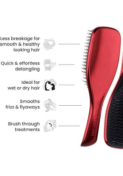 Tangle Teezer The Devil Wears Prada The Ultimate Detangler Kırmızı Chrome Saç Fırçası Tarak Saç Tarağı