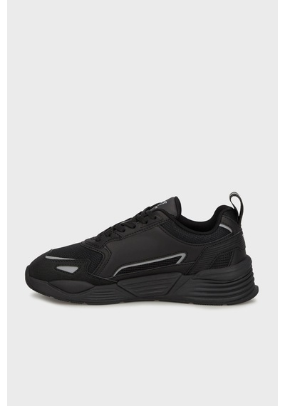 Ea7 Unisex Ayakkabı 7x000308 Af18447 Mc026 Siyah-gümüş Siyah-gümüş