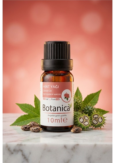 Botanica %100 Saf Hint Yağı Kirpik Ve Kaş Uzatıcı Besleyici Güçlendirici Doğal Bitkisel Bakım 10 Ml 10 ML