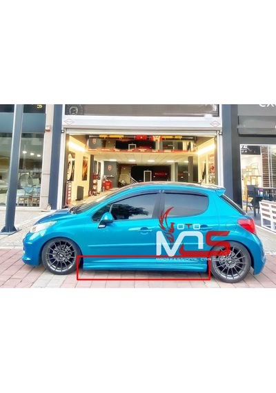 Peugeot 207 R Marşpiyel Sağ Sol Tk Fiberglass Boyasız
