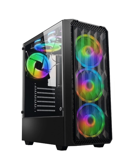 Xaser Delux X34 R5-7500F 16 GB 1 TB M.2 NVMe SSD 8 GB RTX4060Ti Dos Masaüstü Oyuncu Bilgisayarı
