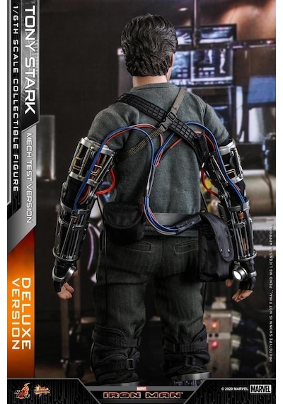 Hot Toys Tony Stark Mech Test Deluxe Version Sixth Scale Figure - 906793 - Mms582 - Marvel Comics / Iron Man