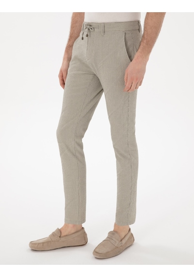 Pierre Cardin Erkek Haki Pantolon Kanvas-chino 50305235-vr027 Haki