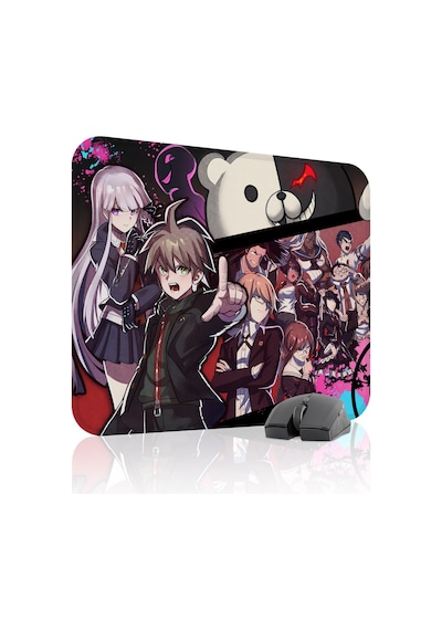 Danganronpa Kaymaz Dikişli Kauçuk Oyuncu Mousepad V3 - 48x40 Xl Gaming Mouse Pad Fare Altlığı