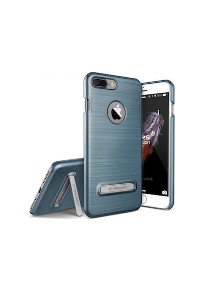 Vrs Apple Uyumlu iPhone 7 Plus İle Simpli Lite Kılıf Steel Blue