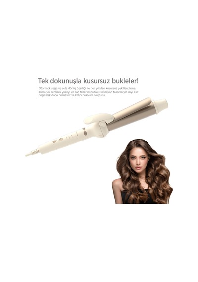 Psc108 Otomatik Saç Şekillendirici 66w Beyaz