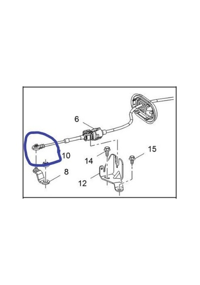 Opel Astra J Vites Tel Uç Klipsi Otomatik Şanzuman Mette Marka 835n5084