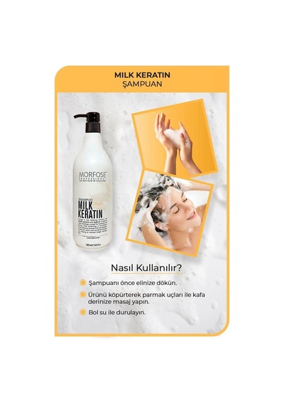 Northcity Milk Keratin Şampuan 1000 Ml - Besleyici Koruyucu Etki