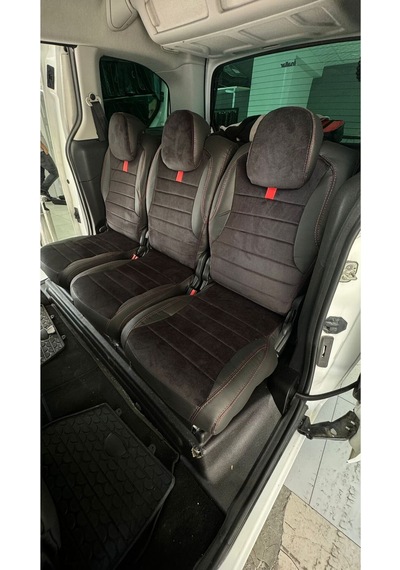 Citroen Berlingo 2011 2017 Arka Koltuk 3 Tane Tek Tek Uyumlu Oto Koltuk Kılıfı