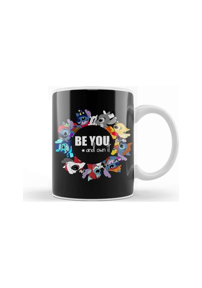 Be You And Own It Stitch Kupa Bardak Porselen Karışık