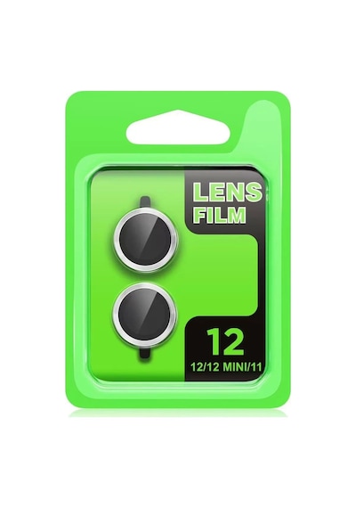 Apple İphone 11 Raze Metal Kamera Lens - Siyah