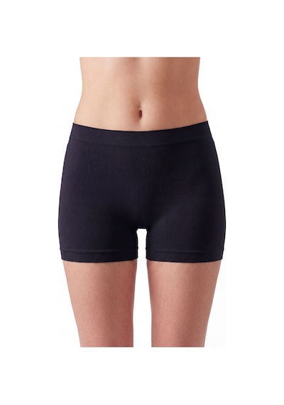 Arma Yıldız Kadın Dikişsiz Seamless Boxer 3'lü Paket Siyah Siyah-3