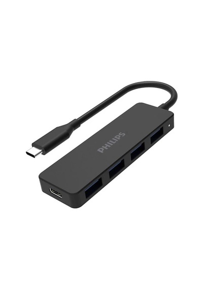 Philips Swr1603g/93 Siyah 20 Cm Kablolu Type-c To 4xusb 3.0 Çoklayıcı-216710