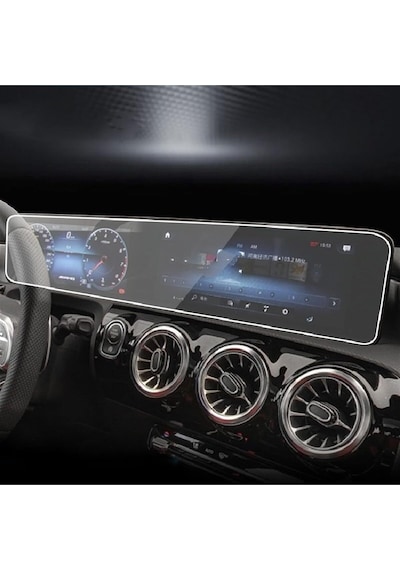 Mercedes Eqa 2022-2026 Model Uyumlu Gösterge Ve Dokunmatik Bilgi Ekranı 9h Nano Ekran Koruyucu