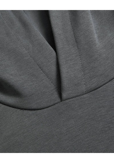 Skechers M Essential Hoodie Sweatshirt Erkek Antrasit Sweatshirt S242110-003