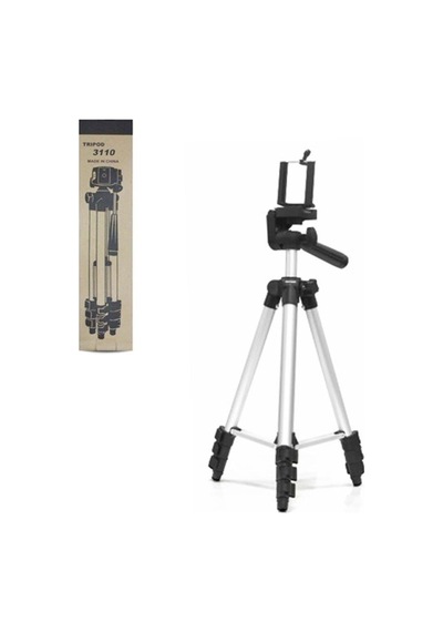 102 Cm Metal Tripod Kamera Telefon Tutucu 3 Ayak