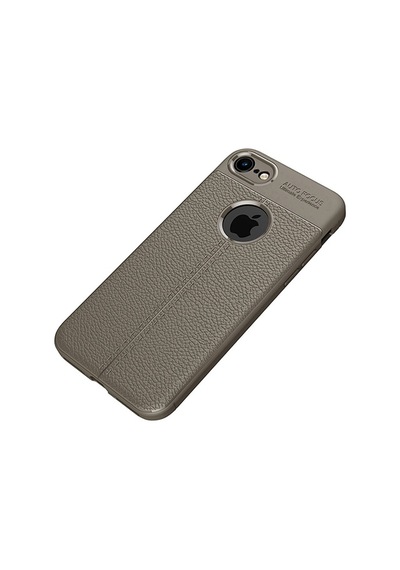 Zore Apple Uyumlu iPhone 7 İle Kılıf Niss Silikon Gri
