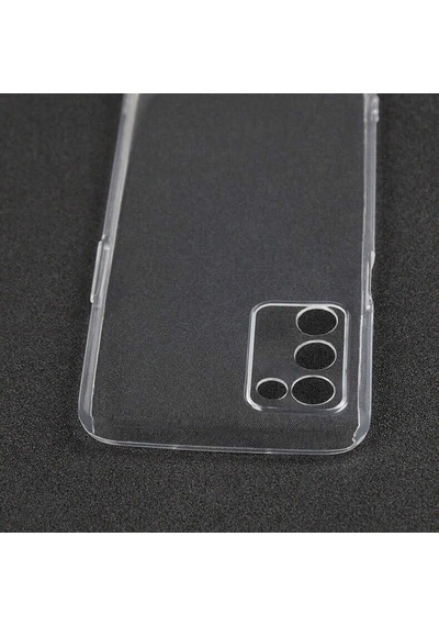 Oppo A55 5g Kılıf Şeffaf İnce Ve Esnek Süper Silikon Kılıf Renksiz