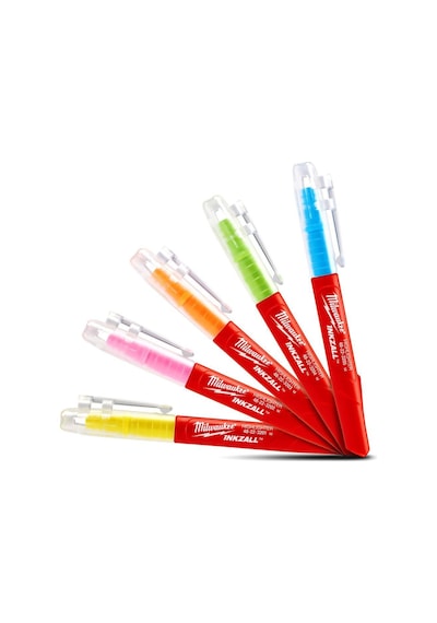 Milwaukee T48223206 Ağır Hizmet Tipi Inkzall Fosforlu Işaretleyi