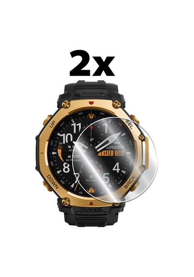 Amazfit T-rex 3 Pro Smartwatch 48mm İle Uyumlu Ipg Hydrogel İnce Tpu Ekran Koruyucu 2 Adet