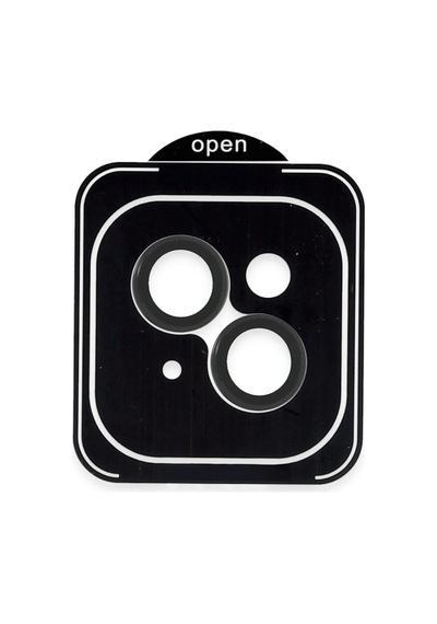 Mey İthalat iPhone Uyumlu 13 Pvd Metal Kamera Lens - Siyah