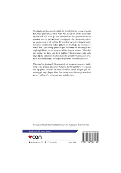 Matmazel De Scudéry Can Yayınları E.t.a. Hoffmann