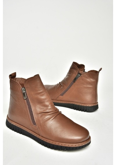 Fox Shoes T555366303 Kahverengi Hakiki Deri Comfort Ortopedik Taban Kadın Bot Kahverengi Fox Shoes T555366303 Kahverengi Hakiki Deri Comfort Ortopedik Taban Kadın Bot Kahverengi