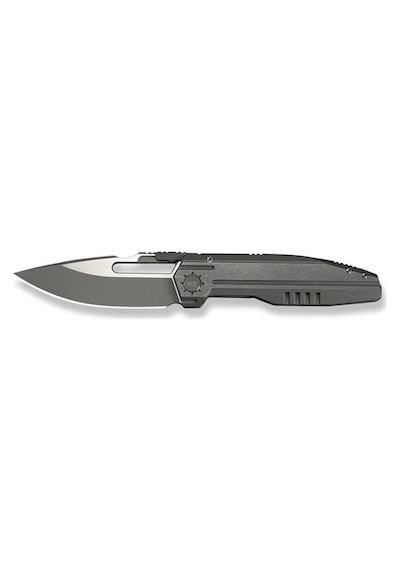 We Knife Limited Reveille Olive Gray Titanium Handle Gray Stonewashed Bohler M390 Blade, Satin Flat Limited Edition 200 Pcs Çakı Gri We Knife Limited Reveille Olive Gray Titanium Handle Gray Stonewashed Bohler M390 Blade, Satin Flat Limited Edition 200 Pcs Çakı Gri