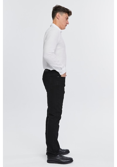 Regular Fit Jean Martin Yüksek Bel Standart Kesim Esnek Kot Pantolon C336 001