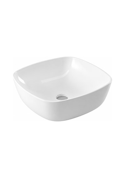 Serel Tezgahüstü Mat Beyaz Lavabo 46x46 Cm - 3049dxl010h Diğer