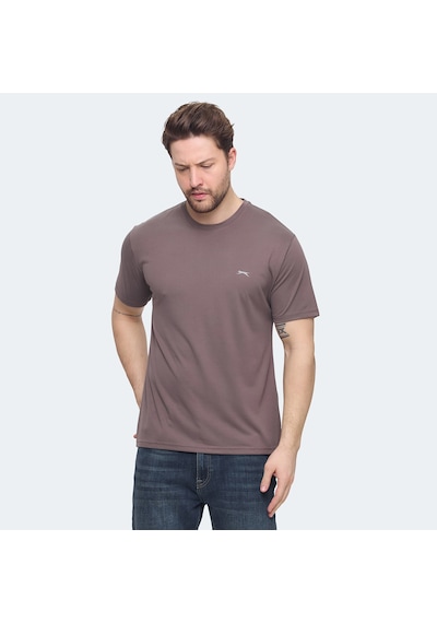 Slazenger  KRATER Erkek Kahve Tişört