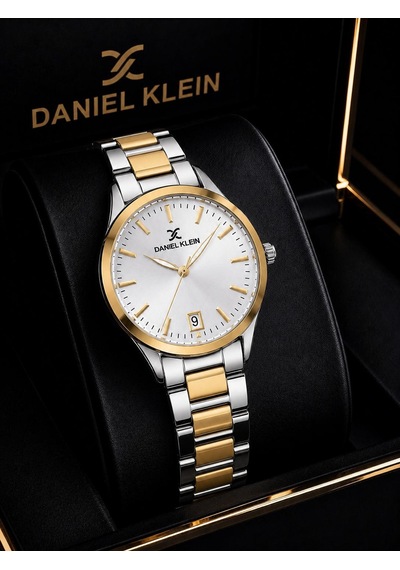 Daniel Klein Premium Seri Çelik Kordon 2 Yıl Garantili 3 Atm Suya Dayanıklı Kadın Kol Saati C10947.2 Gümüş - Sarı