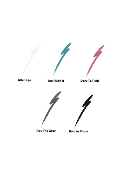 Avon Dramatic Duo 2'si 1 Arada Kalem ve Likit Eyeliner Slay The Grey